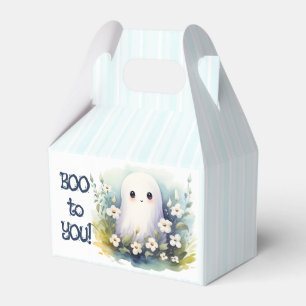 Niedlich Floral Ghost Halloween Geschenkschachtel