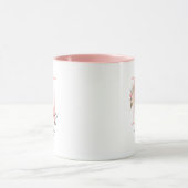 Niedlich Floral Initial Nanny Tasse (Zentrum)