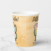 Niedlich Floral Kleine Cuctie Kawaii Babydusche Pappbecher (Rechts)