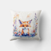 NIEDLICH FLUFFY BABY FOX KINDERZIMMER ART PERSONAL KISSEN (Rückseite)