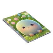 Niedlich Fluffy Creature Journal - Soft Touch Note Notizblock (Rechte Seite)