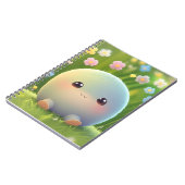 Niedlich Fluffy Creature Journal - Soft Touch Note Notizblock (Linke Seite)