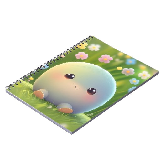 Niedlich Fluffy Creature Journal - Soft Touch Note Notizblock (Linke Seite)