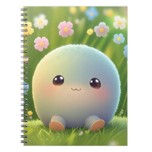 Niedlich Fluffy Creature Journal - Soft Touch Note Notizblock