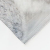 Niedlich Fluffy Gray Koalas Fleecedecke (Ecke)