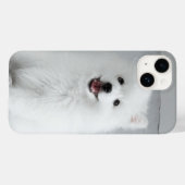 Niedlich fluffy Japanese Spitz Welppy Case-Mate iPhone Hülle (Rückseite (Horizontal))