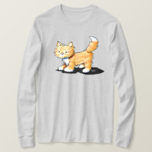 Niedlich Fluffy Kitty T-Shirt