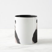 Niedlich Fluffy Panda Bear Tasse (Zentrum)