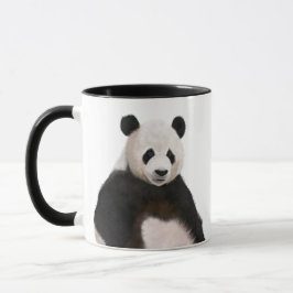 Niedlich Fluffy Panda Bear Tasse
