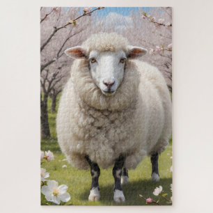 Niedlich Fluffy Sheep Puzzle