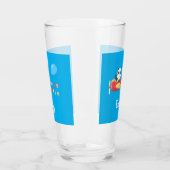 Niedlich Flying Panda Personalisiert Glas (Links)