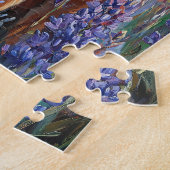 Niedlich Fohlen Lila Lupine Blume Puzzle (Seite)