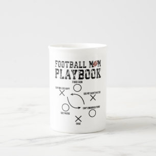 Niedlich Football Mama Playbook Porzellantasse