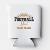 Niedlich Football Vater Dosenkühler (Rückseite)