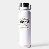 Niedlich Football Vater Trinkflasche (Rückseite)