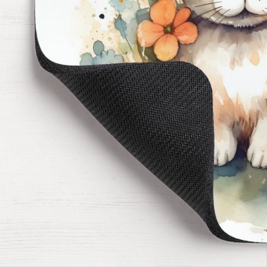 Niedlich Forest baby bunny Pints Kinderzimmer Art Mousepad (Ecke)