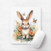 Niedlich Forest baby bunny Pints Kinderzimmer Art Mousepad (Mit Mouse)