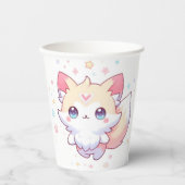 Niedlich Forest Fox Babydusche Pappbecher (Vorderseite)