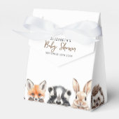 Niedlich Forest Friends Woodland Animals Kinderdus Geschenkschachtel (Vorderseite)