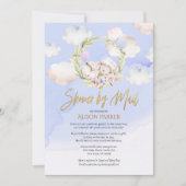 Niedlich Forest Rabbit Blue Sky | Kinderdusche per Einladung (Vorderseite)