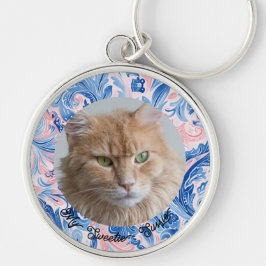 Niedlich Forever in My Heart Cat Keepake Schlüssel Schlüsselanhänger