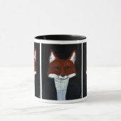 Niedlich Fox American Gothic-Spock mit seiner Wald Tasse (Zentrum)