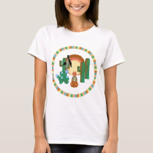 Niedlich Fox and Crow Die besten Freunde des Südwe T-Shirt