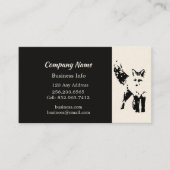 Niedlich Fox Art Custom Business Visitenkarte (Vorderseite)