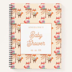 Niedlich Fox baby Showlist Notizblock
