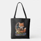 Niedlich Fox Bookworm "Just one more Chapter" Whim Tasche (Rückseite)
