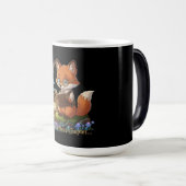 Niedlich Fox Bookworm "Just one more Chapter" Whim Verwandlungstasse (VorderseiteRechts)