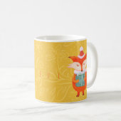 Niedlich Fox ChristmasMug Kaffeetasse (VorderseiteRechts)