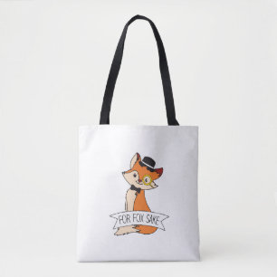 Niedlich Fox Clipart Oh For Fox Sake Epic Sarcasti Tasche