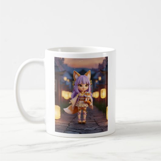 Niedlich Fox Cub Kaffeetasse (Links)