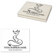 Niedlich Fox Custom Business Gummistempel (Stempel)