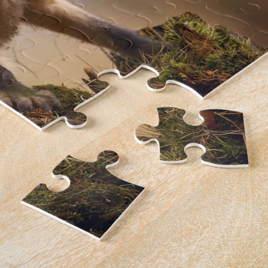 Niedlich Fox-Familie Puzzle (Seite)