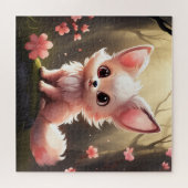 Niedlich Fox Fantasy Creature Puzzle (Horizontal)