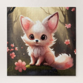 Niedlich Fox Fantasy Creature Puzzle (Vertikal)