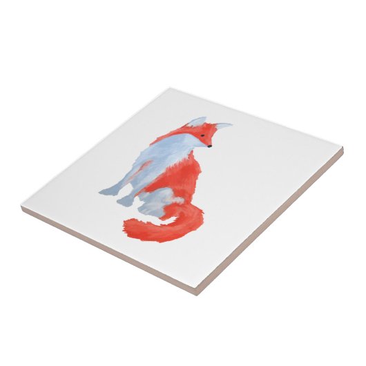 Niedlich Fox Fliese (Seite)