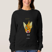 Niedlich Fox Foxy King Otaku Sweatshirt (Vorderseite)