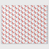 Niedlich Fox Geschenkpapier (Flach)