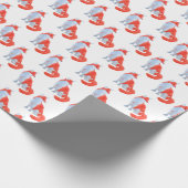 Niedlich Fox Geschenkpapier (Ecke)