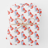 Niedlich Fox Geschenkpapier Set (Beispiel)