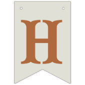 Niedlich Fox Herbst 1. Geburtstag Banner (Zweite Fahne)