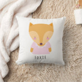 Niedlich Fox Illustration - Individualisierbares B Kissen (Decke)