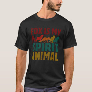 Niedlich Fox ist mein Geisttier für Männer Frauen T-Shirt