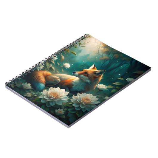 Niedlich Fox Notizblock (Linke Seite)