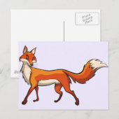 Niedlich Fox Postkarte (Vorne/Hinten)