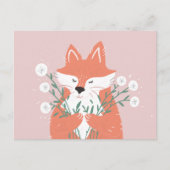 Niedlich Fox Postkarte (Vorderseite)
