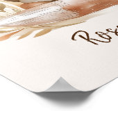 Niedlich Fox Reading Books Kinderzimmer Woodland A Poster (Ecke)